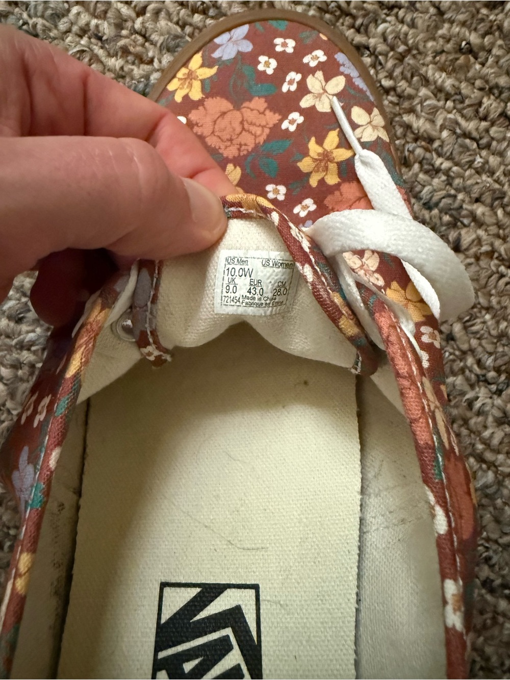 Vans Custom Floral Authentics - Picture 3 of 3